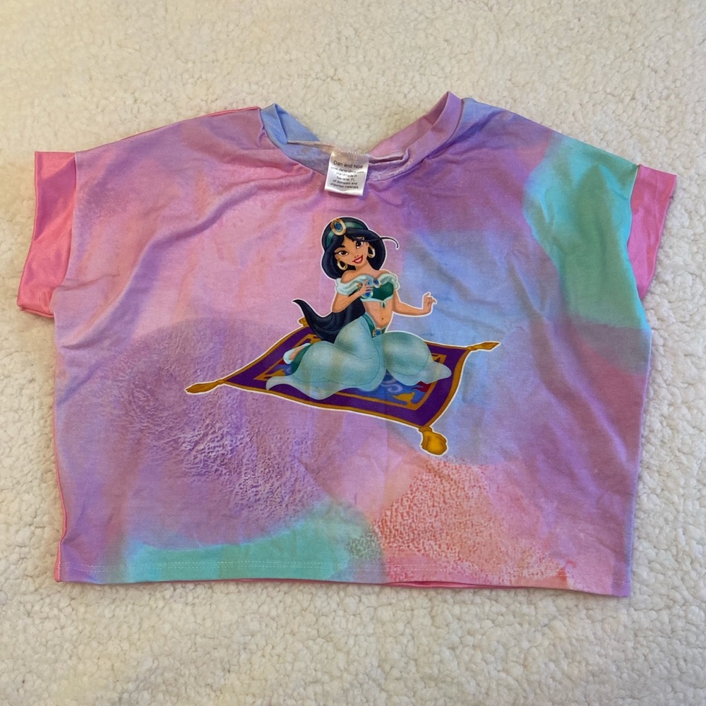 handmade colorful youth aladdin top